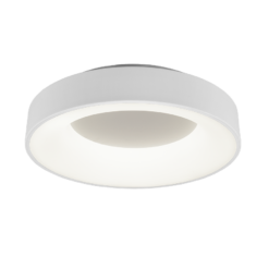 Φωτιστικό Οροφής Trio Lighting LED 27W  Λευκό Ματ Μεταλλικό Step Dimmable 3200lm 4000K  671210131