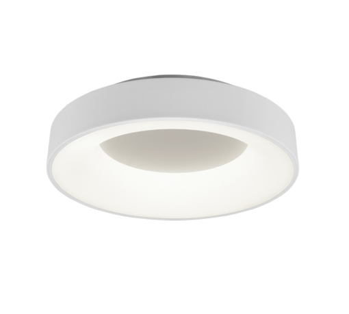 Φωτιστικό Οροφής Trio Lighting LED 27W  Λευκό Ματ Μεταλλικό Step Dimmable 3200lm 4000K  671210131