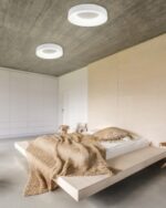 Φωτιστικό Οροφής Trio Lighting LED 27W  Λευκό Ματ Μεταλλικό Step Dimmable 3200lm 4000K  671210131