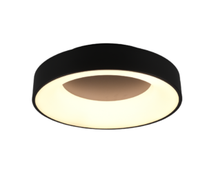 Φωτιστικό Οροφής Trio Lighting LED 27W  Μαύρο Ματ Μεταλλικό Step Dimmable 3100lm 3000K  671210132