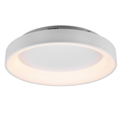 Φωτιστικό Οροφής Trio Lighting LED 48W  Λευκό Ματ Μεταλλικό Dimmable 5600lm 2700 – 6000K  671290131