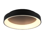 Φωτιστικό Οροφής Trio Lighting LED 48W  Μαύρο Ματ Μεταλλικό Dimmable 5600lm 2700 – 6000K  671290132
