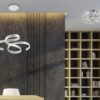 Φωτιστικό Οροφής Trio Lighting LED 40W  Βουρτσισμένο Αλουμίνιο Μεταλλικό Step Dimmable 6000lm 3000K  671310105