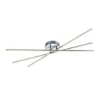 Φωτιστικό Οροφής Trio Lighting LED 8,5W  Νίκελ Ματ Μεταλλικό Step Dimmable 950lm 3000K  671610307