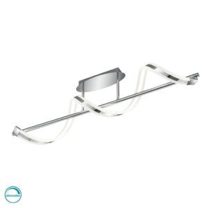 Φωτιστικό Οροφής Trio Lighting LED 20W  Χρώμιο Μεταλλικό Dimmable 1800lm 3000K  672910106