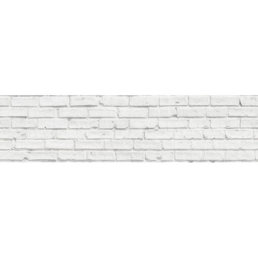 White Bricks πλάτη προστασίας τοίχων κουζίνας και μπάνιου Ango – 67319