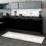 White Marble πλάτη προστασίας τοίχων κουζίνας και μπάνιου Ango – 67323