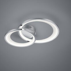 Φωτιστικό Οροφής Trio Lighting LED 29W  Χρώμιο Μεταλλικό Step Dimmable 2650lm 3000K  673810206