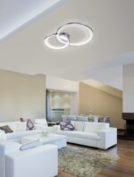 Φωτιστικό Οροφής Trio Lighting LED 29W  Χρώμιο Μεταλλικό Step Dimmable 2650lm 3000K  673810206