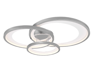 Φωτιστικό Οροφής Trio Lighting  LED 36W Χρώμιο Μεταλλικό Step Dimmable 4300lm  3000K – 673810306