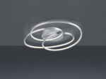 Φωτιστικό Οροφής Trio Lighting LED 38,5W  Νίκελ Ματ Μεταλλικό Step Dimmable 3850lm 3000K  673916007