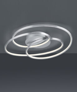 Φωτιστικό Οροφής Trio Lighting LED 38,5W  Νίκελ Ματ Μεταλλικό Step Dimmable 3850lm 3000K  673916007