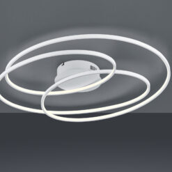 Φωτιστικό Οροφής Trio Lighting LED 50W  Λευκό Ματ Μεταλλικό Step Dimmable 5250lm 3000K  673918031