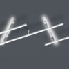 Φωτιστικό Οροφής Trio Lighting LED 6W  Νίκελ Ματ Μεταλλικό Step Dimmable 650lm 3000K  674610507