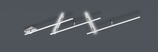 Φωτιστικό Οροφής Trio Lighting LED 6W  Νίκελ Ματ Μεταλλικό Step Dimmable 650lm 3000K  674610507