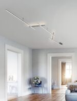 Φωτιστικό Οροφής Trio Lighting LED 6W  Νίκελ Ματ Μεταλλικό Step Dimmable 650lm 3000K  674610507