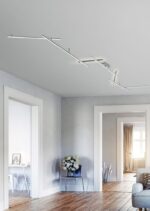 Φωτιστικό Οροφής Trio Lighting LED 20W  Νίκελ Ματ Μεταλλικό Step Dimmable 2150lm 3000K  674610707