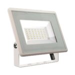 Προβολέας LED F-Class 30W ψυχρό λευκό 6500K λευκό σώμα V-TAC – 6748