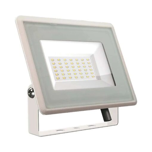 Προβολέας LED F-Class 30W ψυχρό λευκό 6500K λευκό σώμα V-TAC – 6748