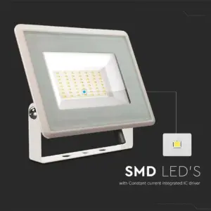 LED Προβολέας 50W Λευκός V-TAC IP65 110° 4300lm Φυσικό Λευκό 4000K – 6753