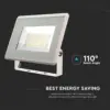 LED Προβολέας 50W Λευκός V-TAC IP65 110° 4300lm Φυσικό Λευκό 4000K – 6753
