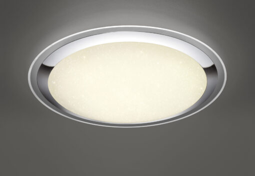 Φωτιστικό Οροφής Trio Lighting LED 95W  Λευκό Πλαστικό Dimmable 9600lm 3000 – 5500K  675610106