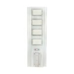 LED ηλιακό φωτιστικό δρόμου 40W solar panel φυσικό λευκό 4000K με γκρι σώμα με αισθητήρα και τηλεχειριστήριο V-TAC – 6757