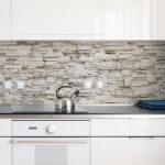 Beige Stones XL πλάτη προστασίας τοίχων κουζίνας και μπάνιου Ango – 67603