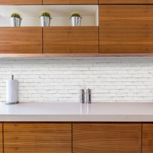 White Bricks XL πλάτη προστασίας τοίχων κουζίνας και μπάνιου Ango – 67606