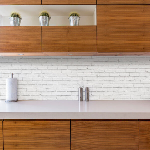 White Bricks XL πλάτη προστασίας τοίχων κουζίνας και μπάνιου Ango – 67606