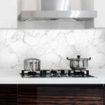 White Marble XL πλάτη προστασίας τοίχων κουζίνας και μπάνιου Ango – 67607