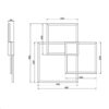 Φωτιστικό Οροφής Trio Lighting LED 38W  Νίκελ Ματ Μεταλλικό Step Dimmable 4000lm 3000K  676210407