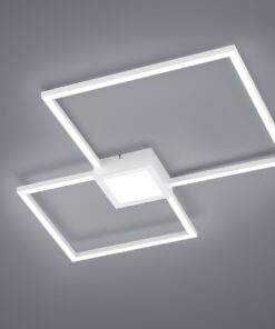 Φωτιστικό Οροφής Trio Lighting HYDRA  LED, 28W · 3200lm, 4000K Λευκό Ματ Μεταλλικό, Step Dimmable – 676240331