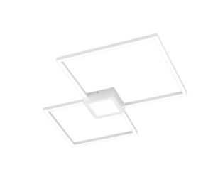 Φωτιστικό Οροφής Trio Lighting HYDRA  LED, 28W · 3200lm, 4000K Λευκό Ματ Μεταλλικό, Step Dimmable – 676240331