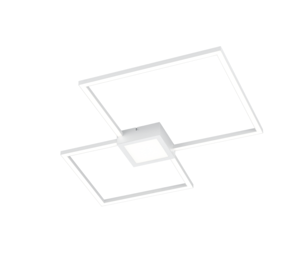 Φωτιστικό Οροφής Trio Lighting HYDRA  LED, 28W · 3200lm, 4000K Λευκό Ματ Μεταλλικό, Step Dimmable – 676240331