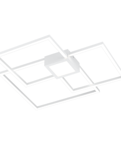 Φωτιστικό Οροφής Trio Lighting HYDRA  LED, 38W · 4400lm, 4000K Λευκό Ματ Μεταλλικό, Step Dimmable – 676240431