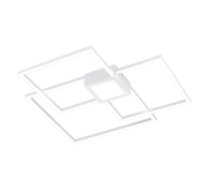 Φωτιστικό Οροφής Trio Lighting HYDRA  LED, 38W · 4400lm, 4000K Λευκό Ματ Μεταλλικό, Step Dimmable – 676240431