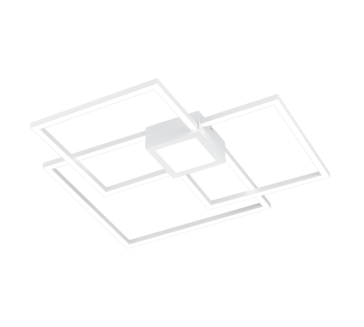 Φωτιστικό Οροφής Trio Lighting HYDRA  LED, 38W · 4400lm, 4000K Λευκό Ματ Μεταλλικό, Step Dimmable – 676240431