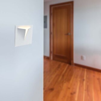 Γύψινο επιτοίχιο φωτιστικό G9 ορθογώνιο με λευκό σώμα V-TAC – 6769