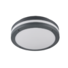 Φωτιστικό Οροφής Trio Lighting LED 12W  Ανθρακί Πλαστικό 1000lm 3000K IP54 676960142