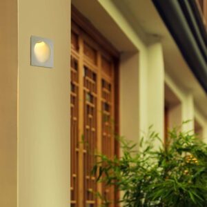 Γύψινο φωτιστικό Spot  GU10 τετράγωνο με λευκό σώμα V-TAC – 6772