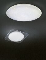 Φωτιστικό Οροφής Trio Lighting LED 80W  Λευκό Πλαστικό Dimmable 6400lm 3000 – 5500K  677718000