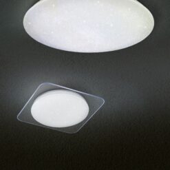 Φωτιστικό Οροφής Trio Lighting LED 80W  Λευκό Πλαστικό Dimmable 6400lm 3000 – 5500K  677718000