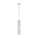 Κρεμαστό Φωτιστικό Σποτ 1xGU10 V-TAC 30cm Λευκό – 6779
