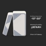 Wi-Fi Smart Αισθητήρας Πόρτας – Παραθύρου Λευκός V-TAC – 6782