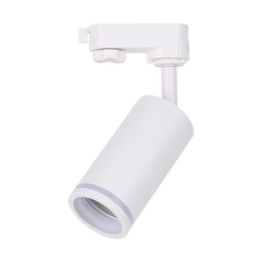 LED Τριφασικό Φωτιστικό Ράγας GU10 V-TAC Λευκό Περιστρεφόμενο – 6783
