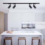 LED Τριφασικό Φωτιστικό Ράγας GU10 V-TAC Μαύρο Περιστρεφόμενο – 6784