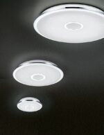 Φωτιστικό Οροφής Trio Lighting LED 100W  Χρώμιο Πλαστικό Dimmable 9800lm 3000 – 5500K  678710006