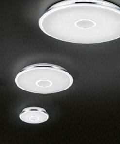 Φωτιστικό Οροφής Trio Lighting LED 100W  Χρώμιο Πλαστικό Dimmable 9800lm 3000 – 5500K  678710006