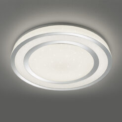 Φωτιστικό Οροφής Trio Lighting LED 45W Χρώμιο Πλαστικό Dimmable 4000lm 3000 – 5500K 679210106